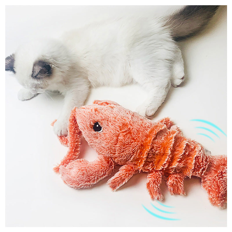 Electric USB Charging Jumping Plush Toy