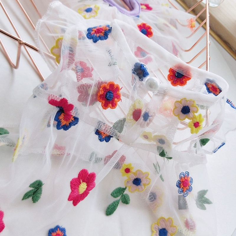 Floral Dog Dress