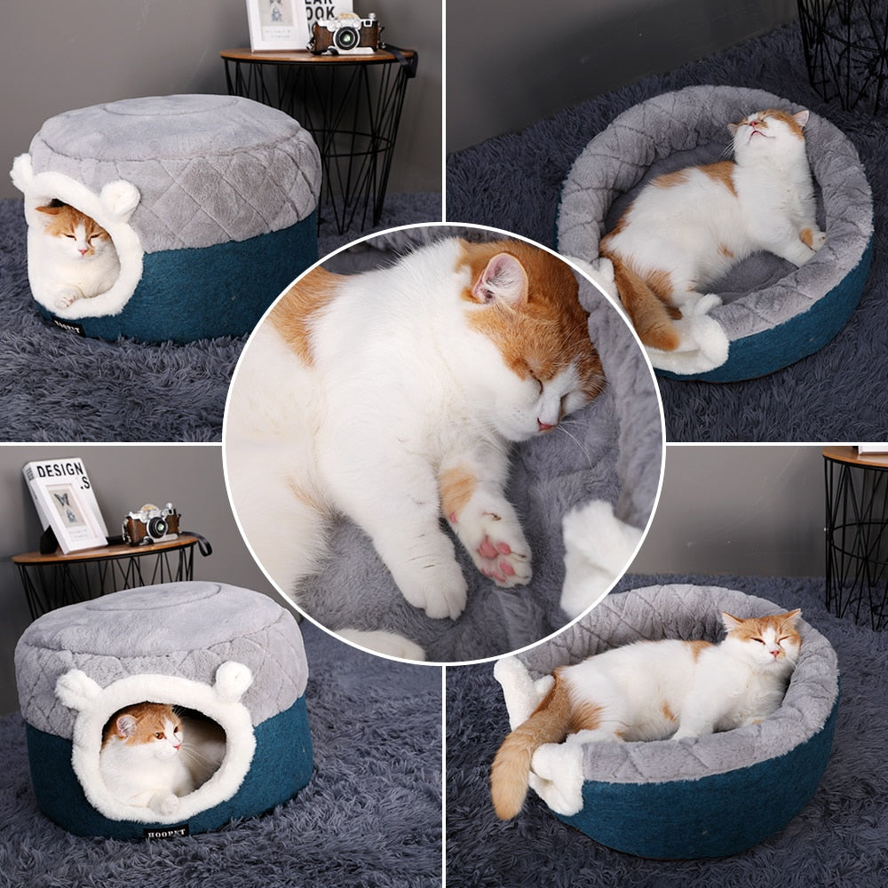 HOOPET Plush Cat Bed/House