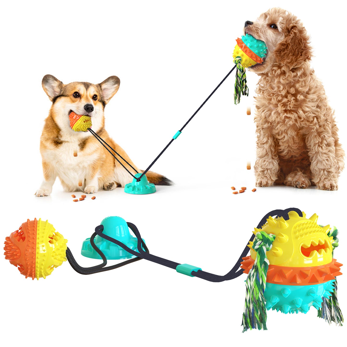 Rover Dual Dog Toy