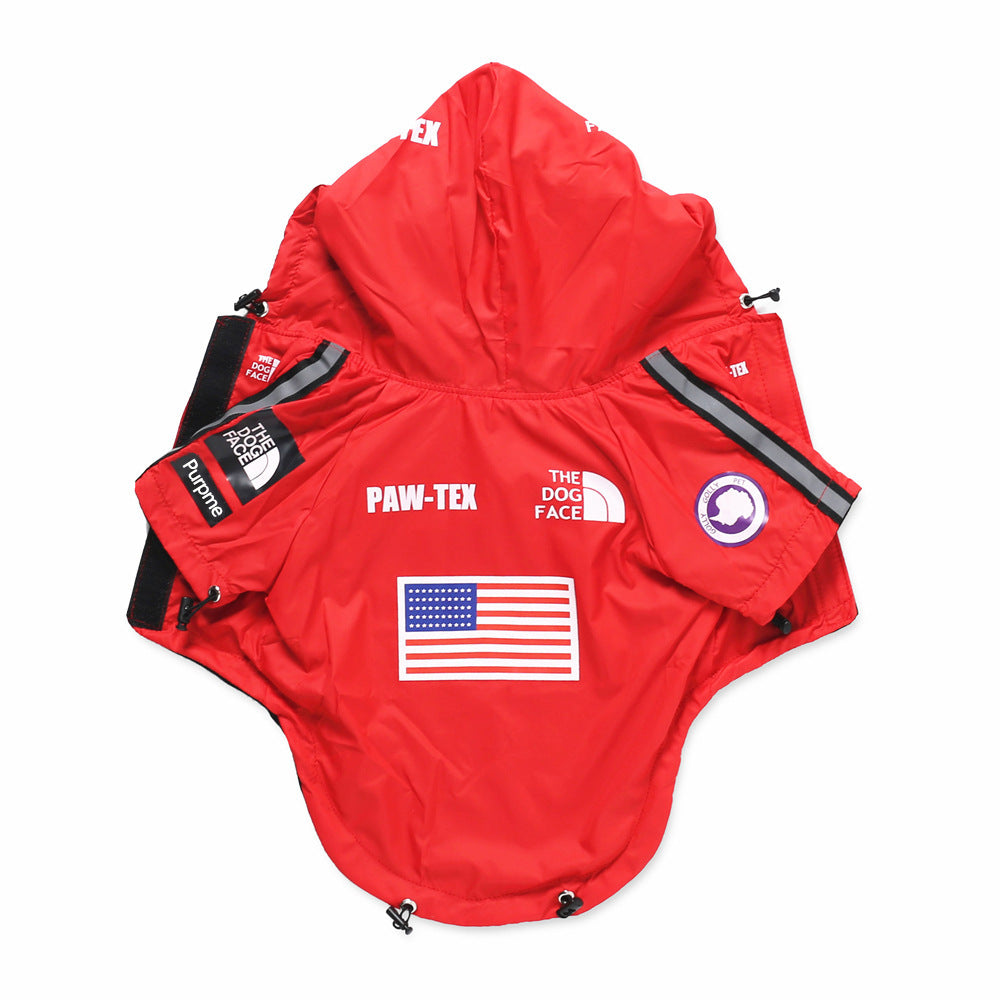 The Dog Face Windproof Raincoat