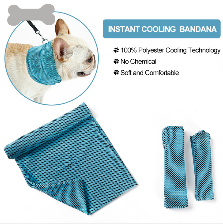 New Instant Cooling Pet Bandana