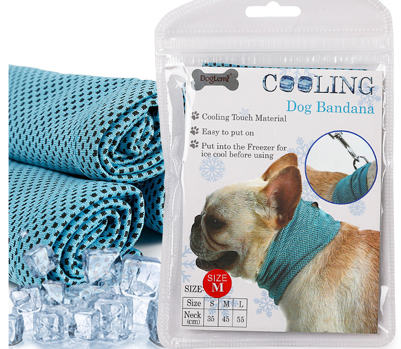 New Instant Cooling Pet Bandana
