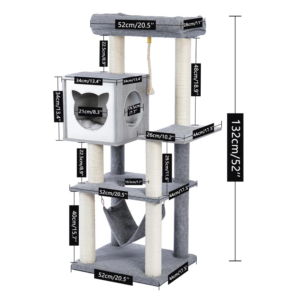 Modern Multi-Level Cat Tree
