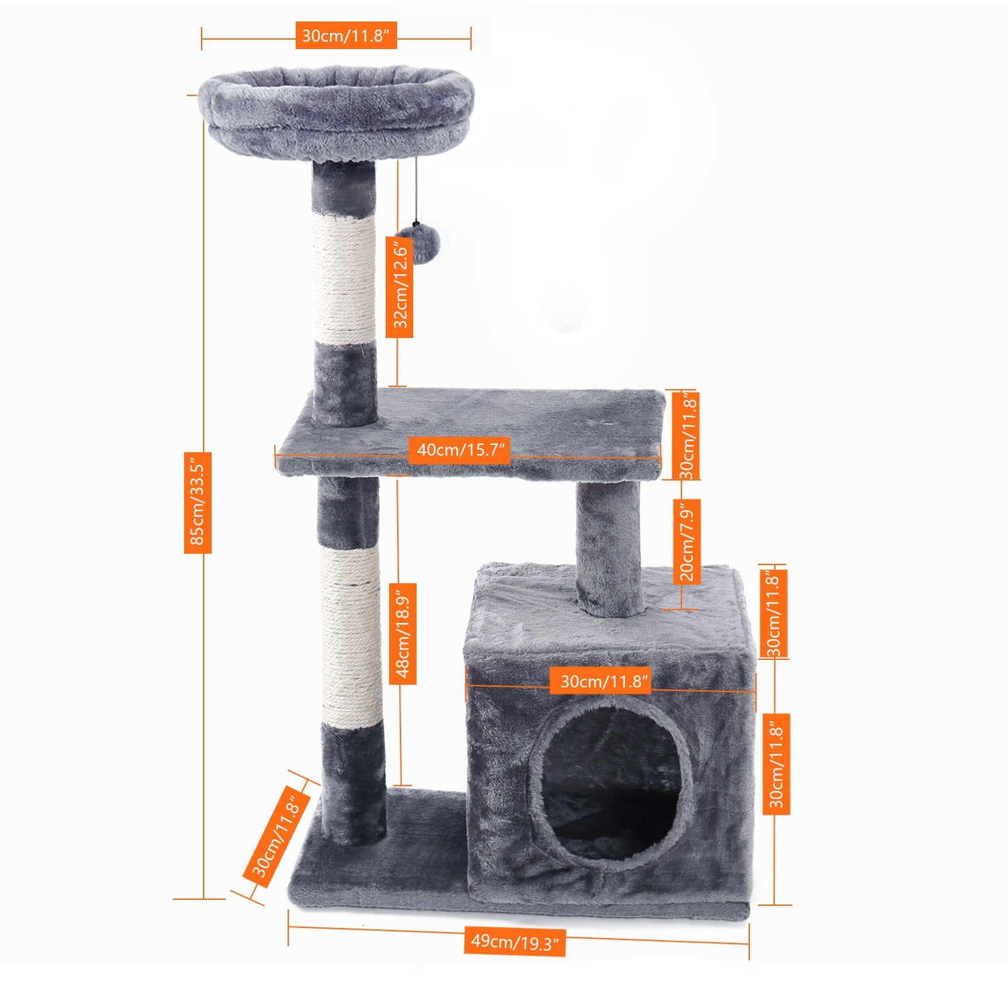 Modern Multi-Level Cat Tree
