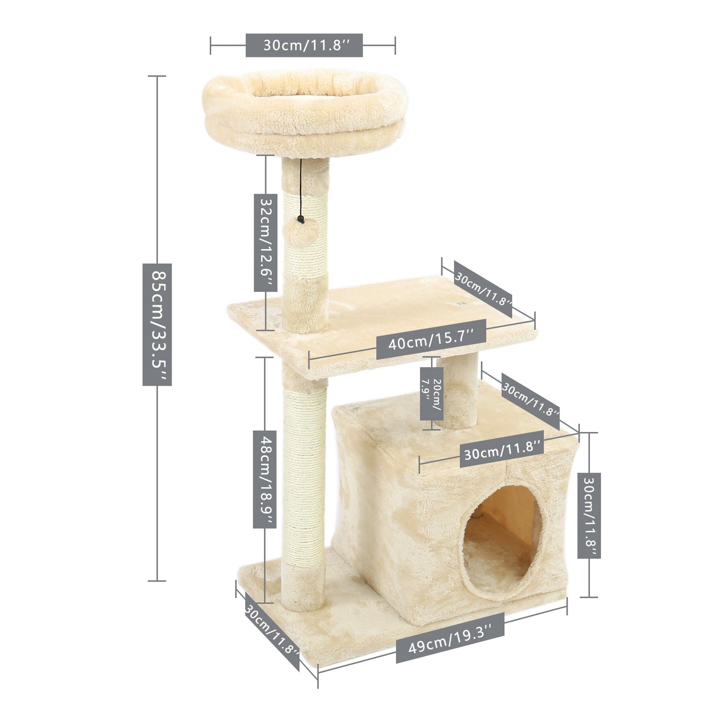 Modern Multi-Level Cat Tree