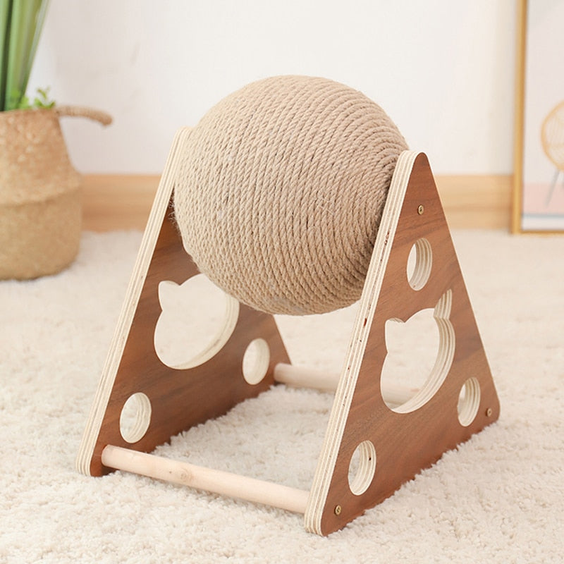 Interactive Cat Scratcher Ball