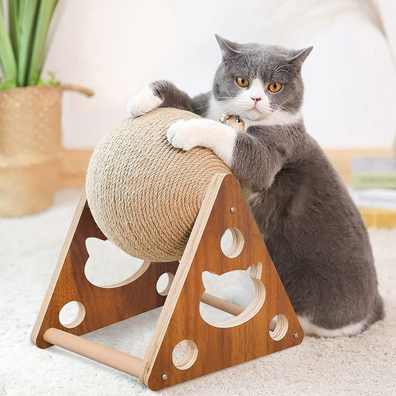 Interactive Cat Scratcher Ball