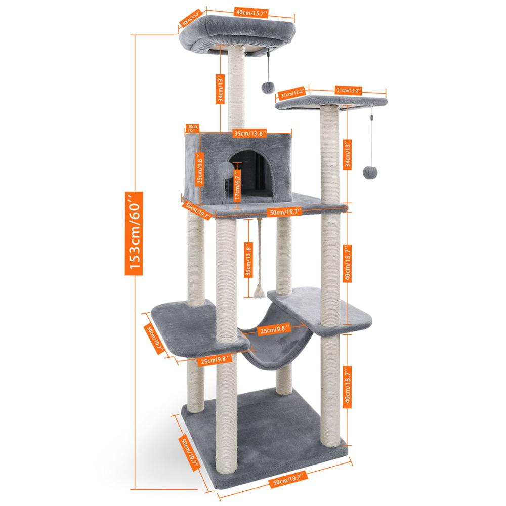 Modern Multi-Level Cat Tree