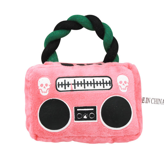 Rope Radio Pet Toy Plush