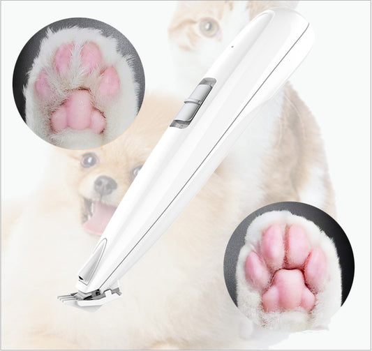 Electric Pet Shaver with LED Light