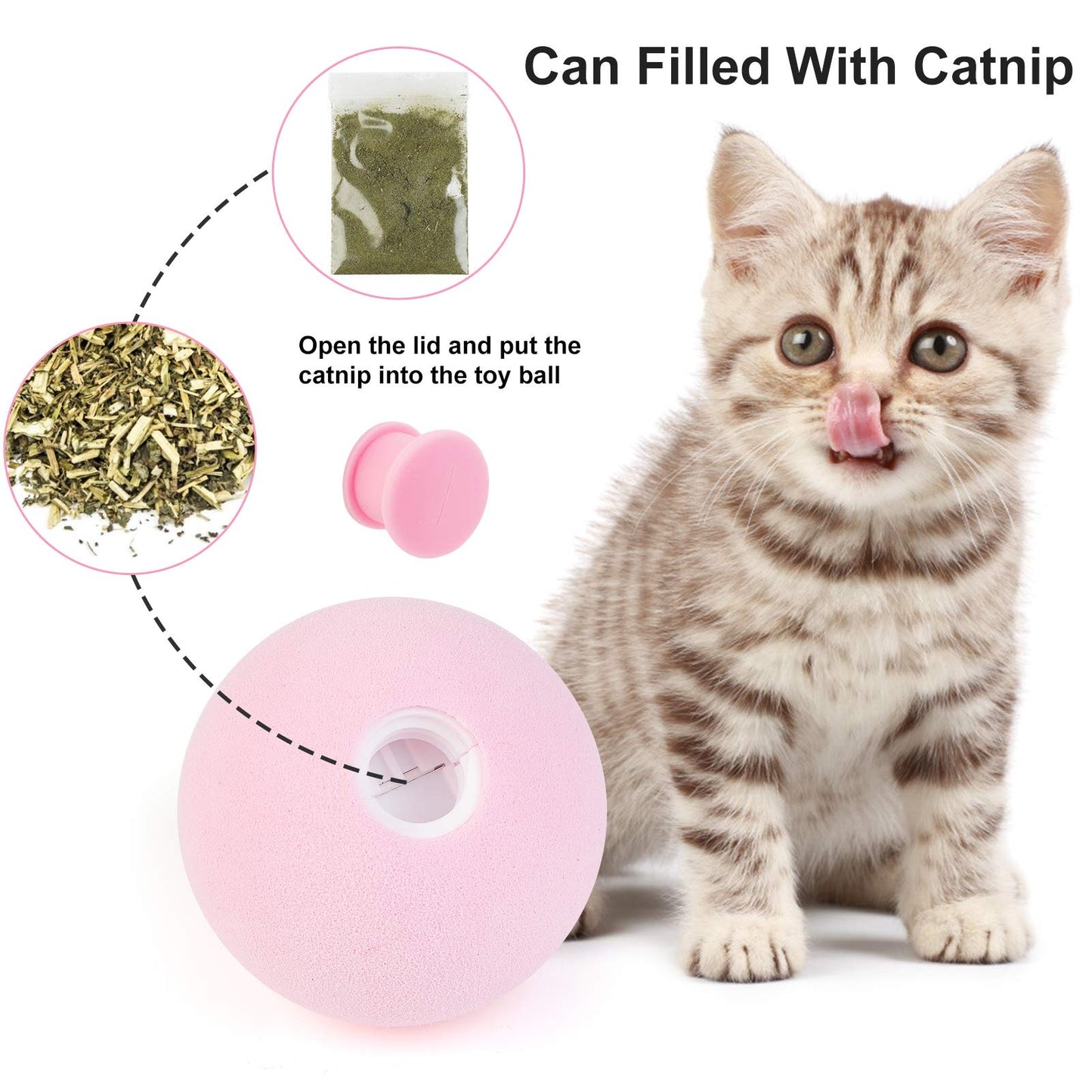 Interactive Catnip Ball