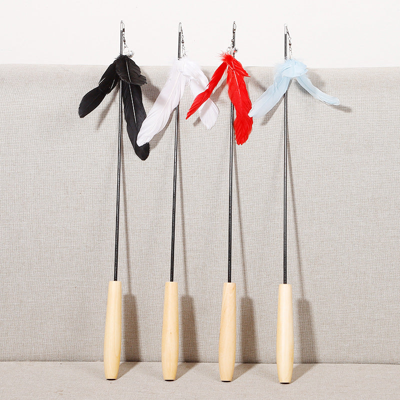 Carbon Fiber Telescopic Cat Toy