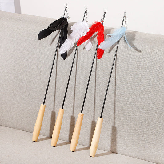 Carbon Fiber Telescopic Cat Toy