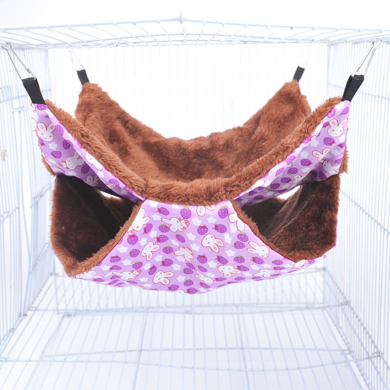 Double-Layer Small Animal Hammock