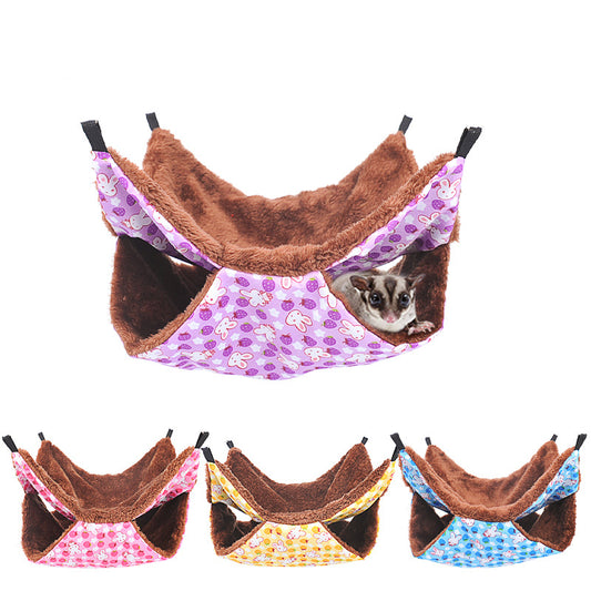 Double-Layer Small Animal Hammock