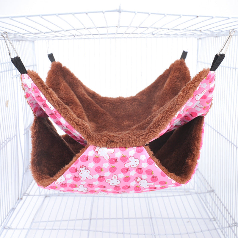 Double-Layer Small Animal Hammock