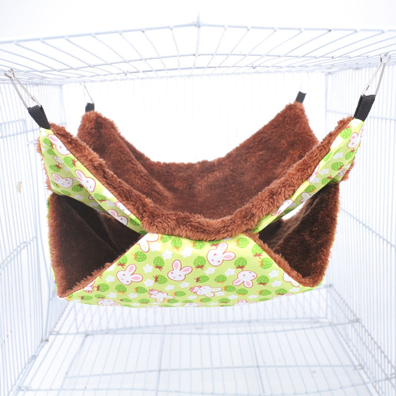 Double-Layer Small Animal Hammock