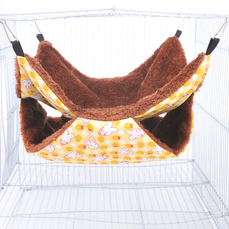 Double-Layer Small Animal Hammock