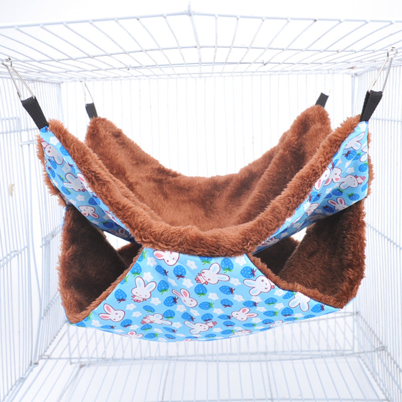 Double-Layer Small Animal Hammock
