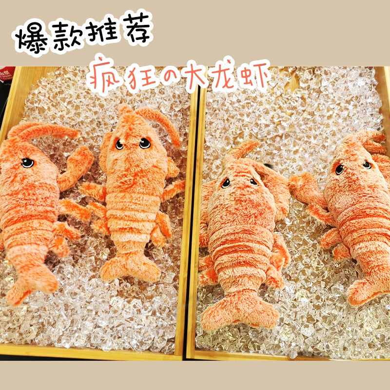 Electric USB Charging Jumping Plush Toy