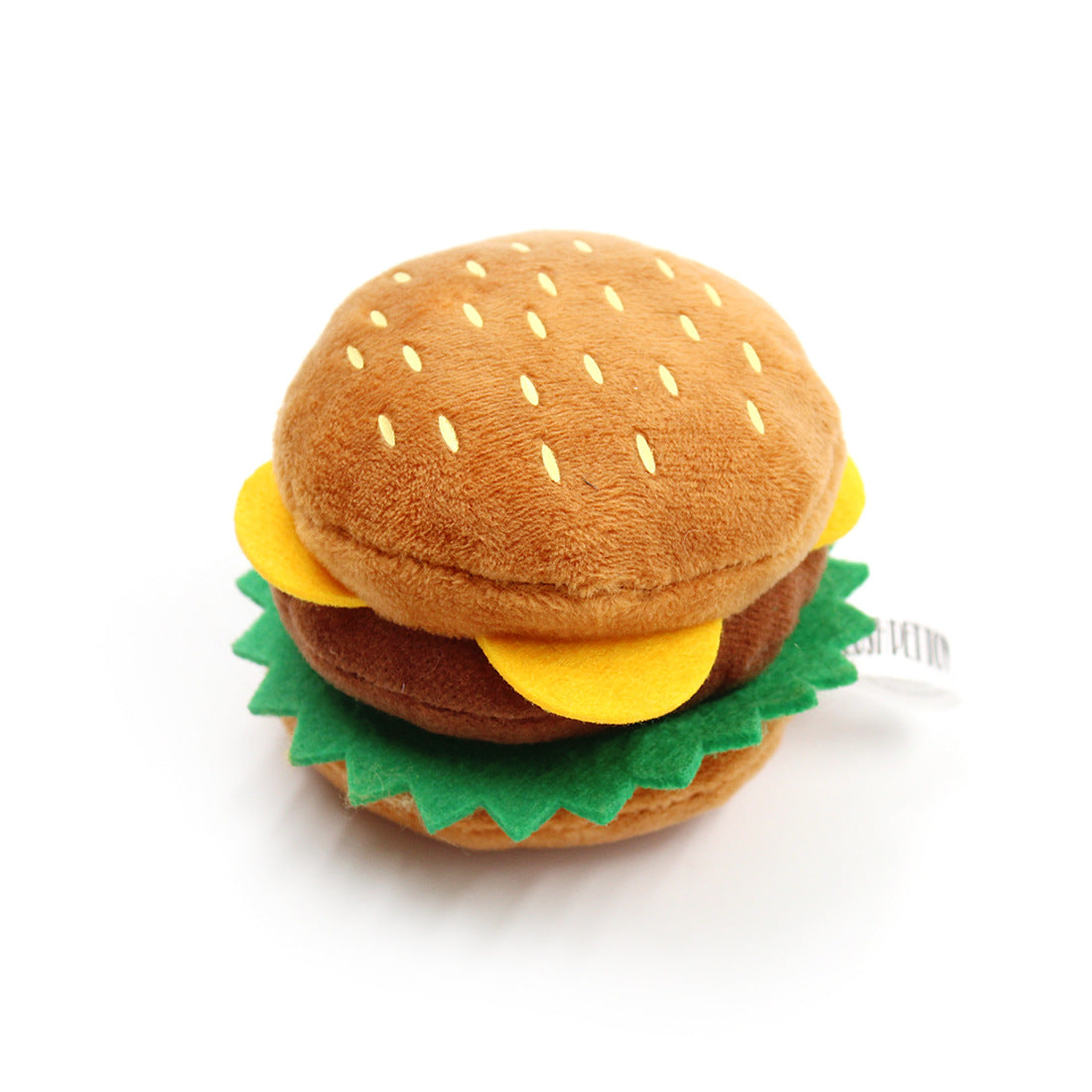 Plush Fast Food Dog Toy