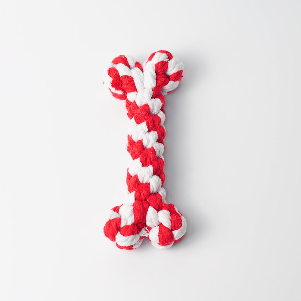 Woven Heart Shaped Knot Rope Toy(s)