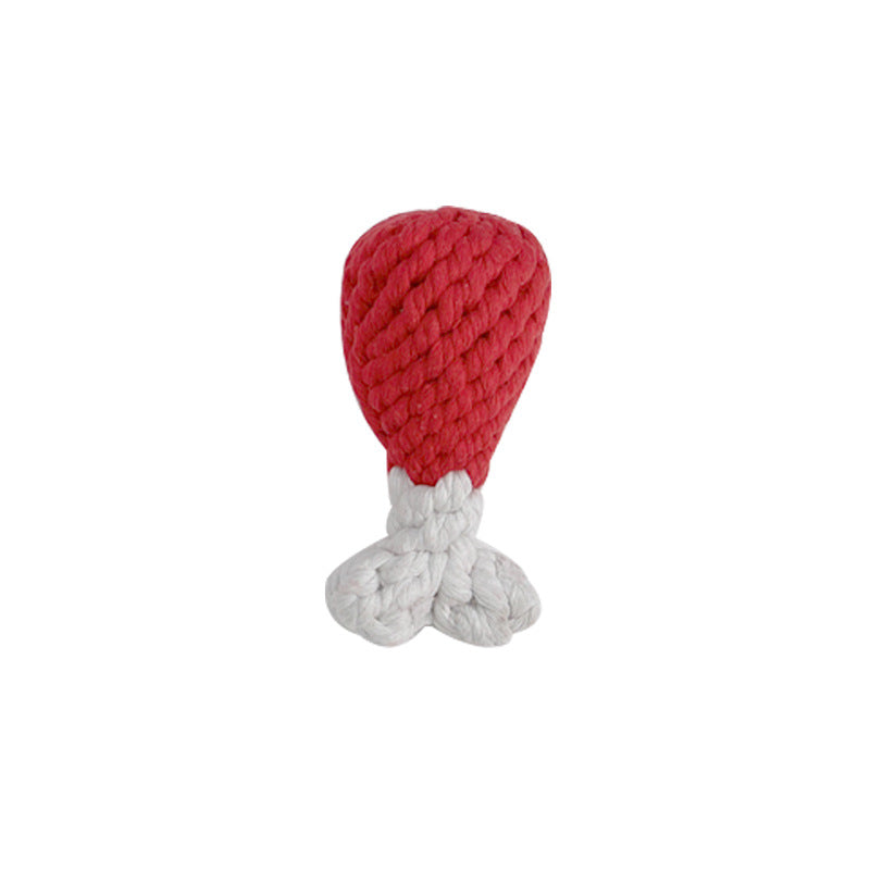 Woven Heart Shaped Knot Rope Toy(s)
