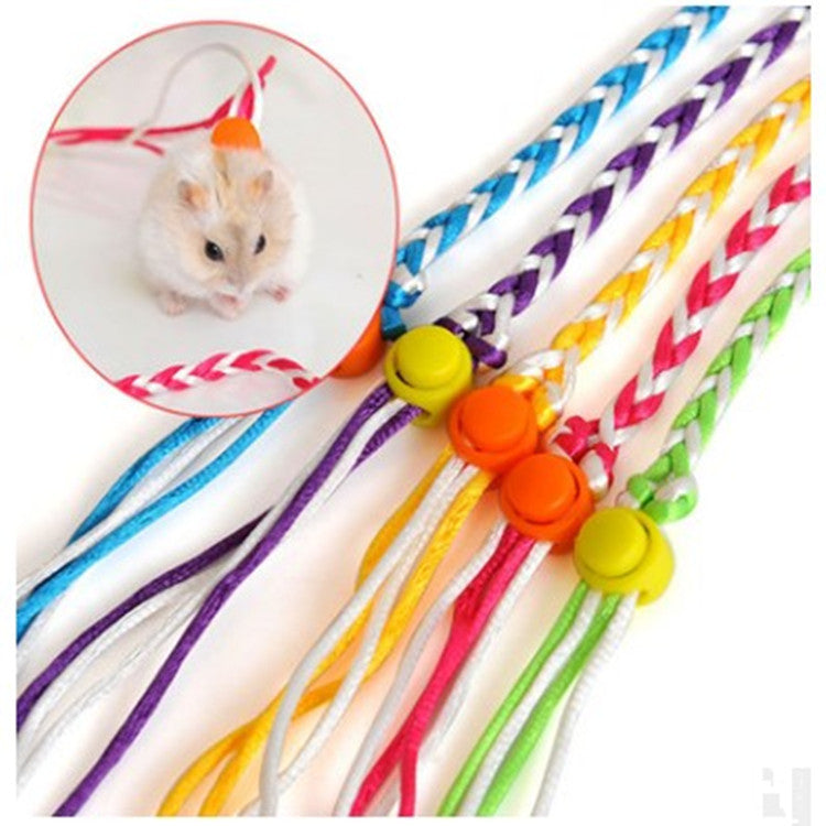 Hand-Woven Small Pet Dual-Purpose Traction Rope