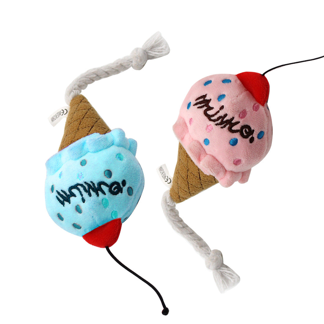 Plush Fast Food Dog Toy