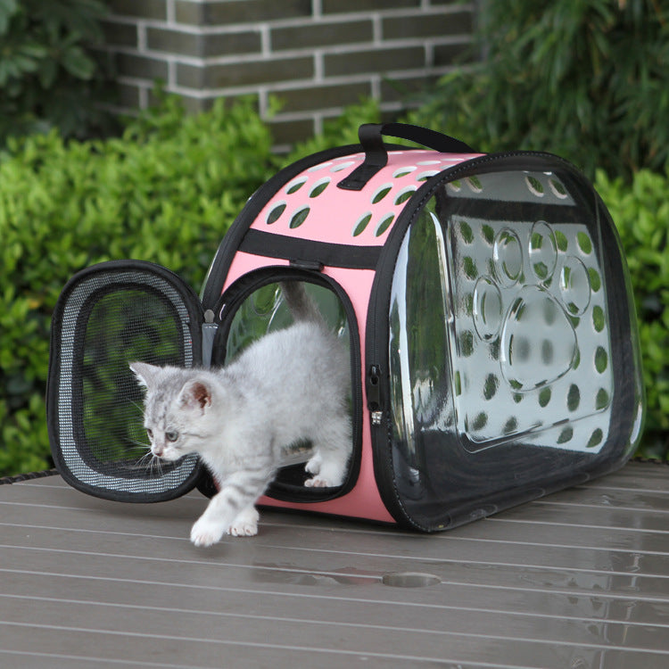 Transparent Cat Carrier/Backpack