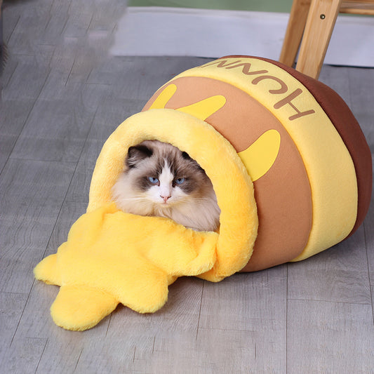 Honey Jar Pet Bed