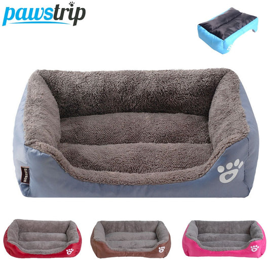 Pet Sofa Beds - Waterproof Bottom - Soft Fleece -S-3XL