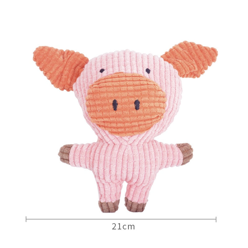 Cute Animal Plush Dog Toy