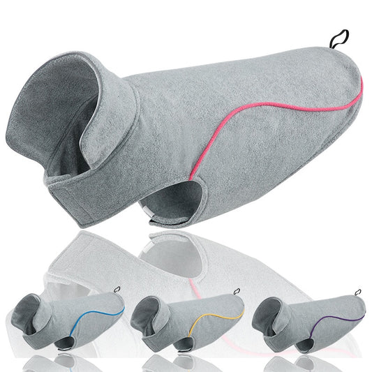 Warm Fleece Reflective Dog Vest