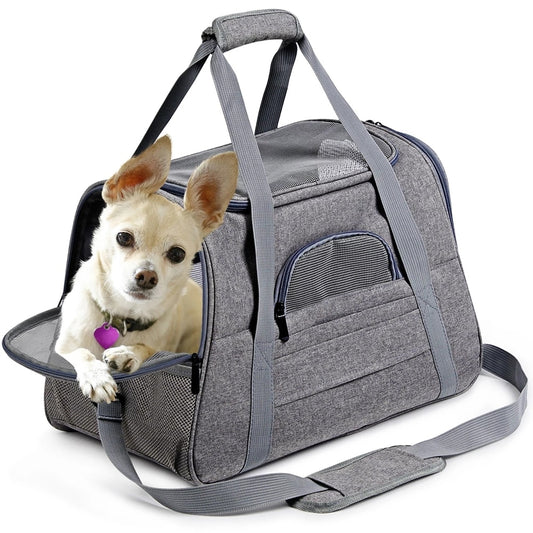 Dog Carrier With Mesh Window