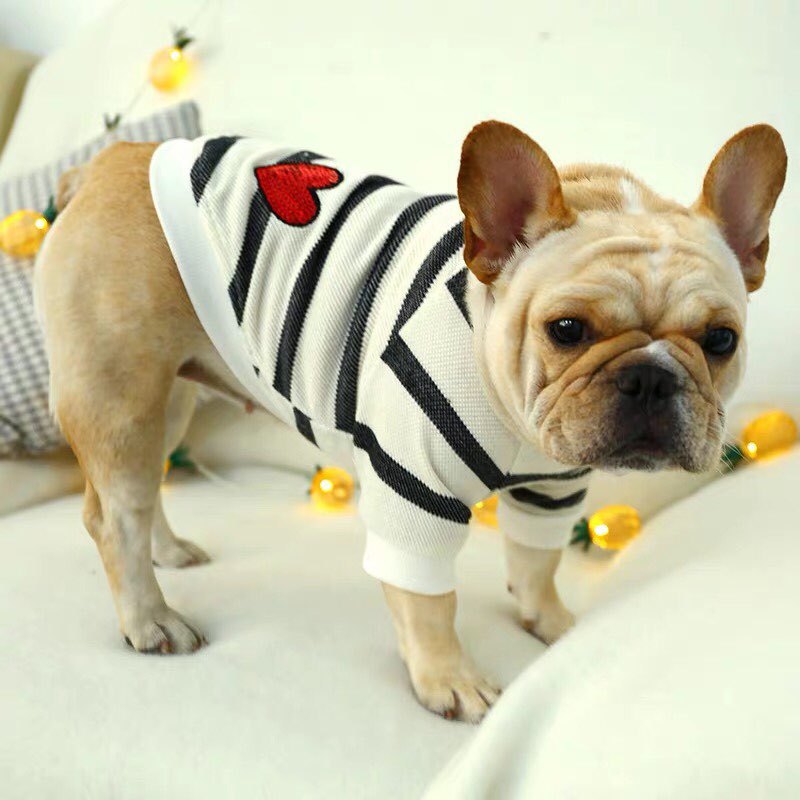 Stylish Striped Dog Shirt
