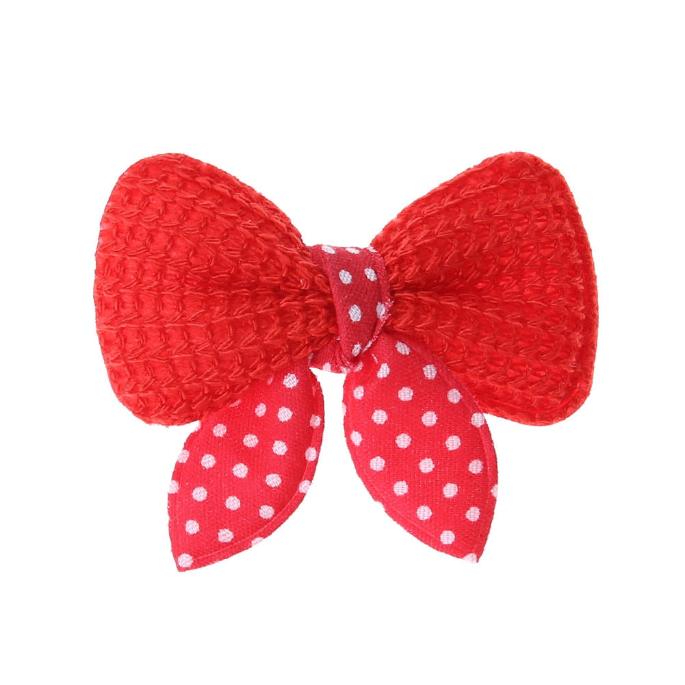 10-30pcs Pet Hair Clip Bow
