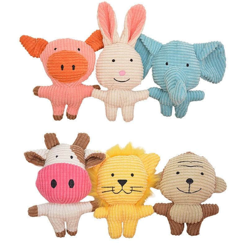 Cute Animal Plush Dog Toy