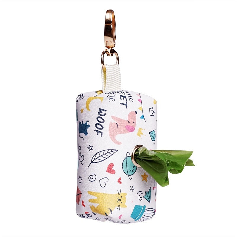 Portable Dog Poop Waste Bag Dispenser Pouch