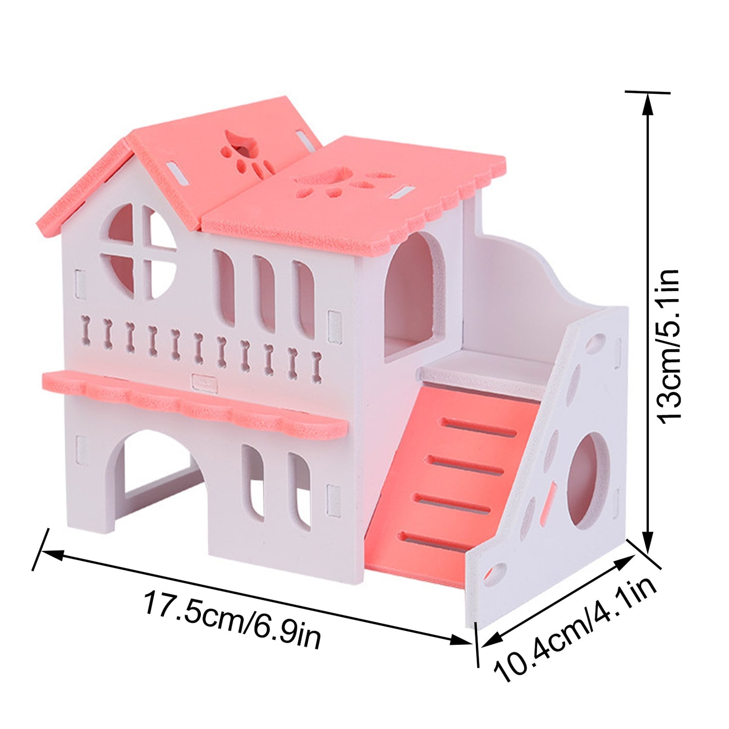 Luxery Wooden Small Animal Home