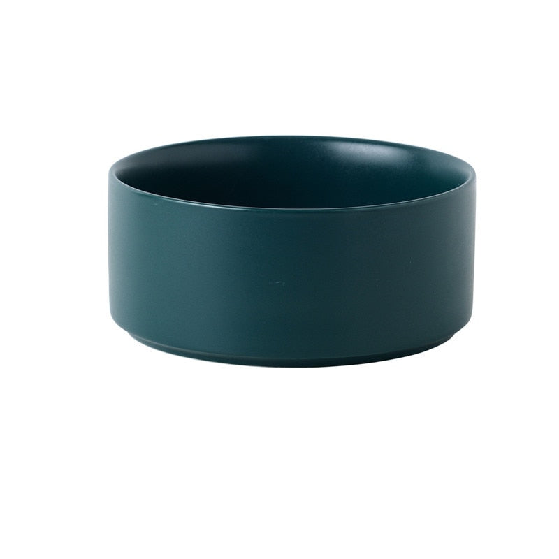 Ceramic Pet Bowl Single/Double w/wo Stand