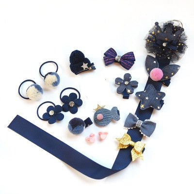 18pc Hair Clip Set For Dog/Cat