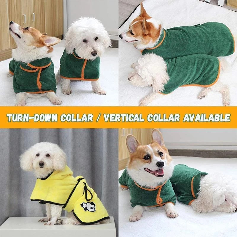 Absorbent Pet Bathrobe/Towel
