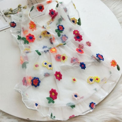Floral Dog Dress