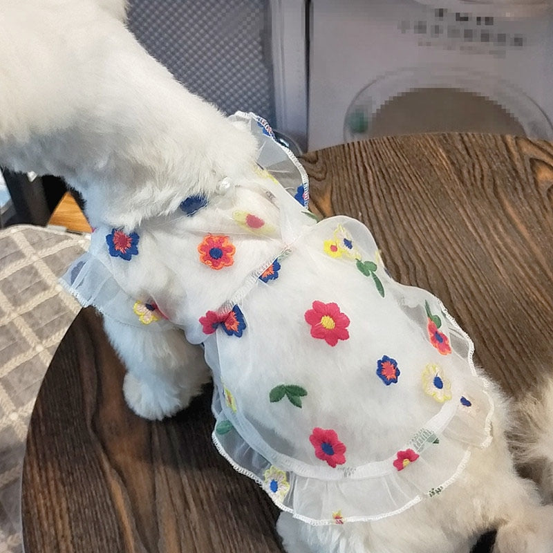 Floral Dog Dress