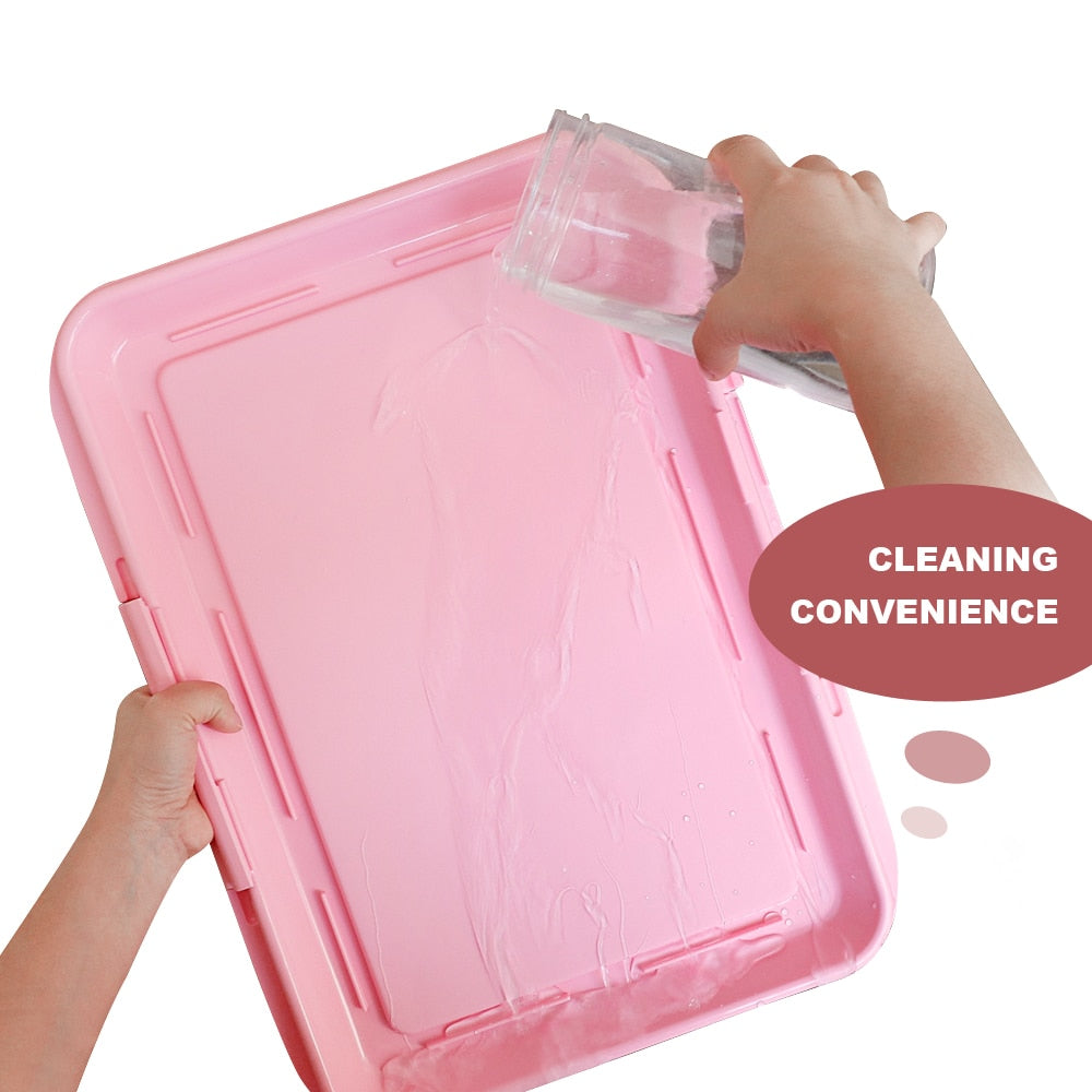 Portable Potty Pad Tray