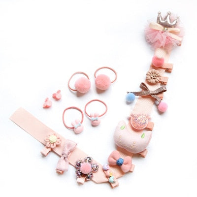 18pc Hair Clip Set For Dog/Cat