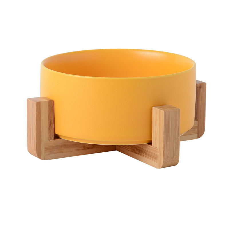 Ceramic Pet Bowl Single/Double w/wo Stand