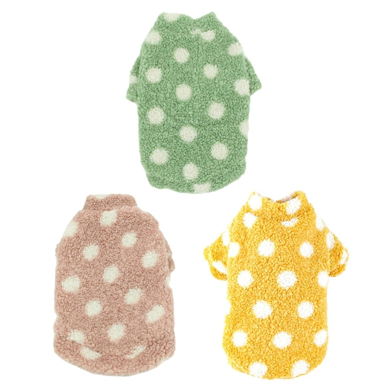 Warm Fleece Dog Coat/ Sweater